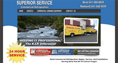 Desktop Screenshot of bendoregonrefrigeration.com